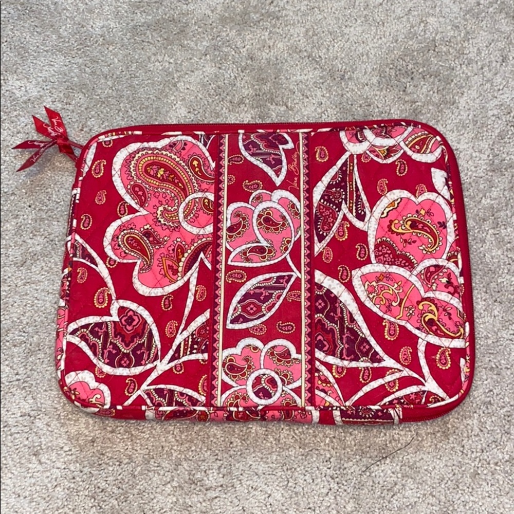 Vera Bradley Soft Padded Laptop Sleeve w/ Pocket
